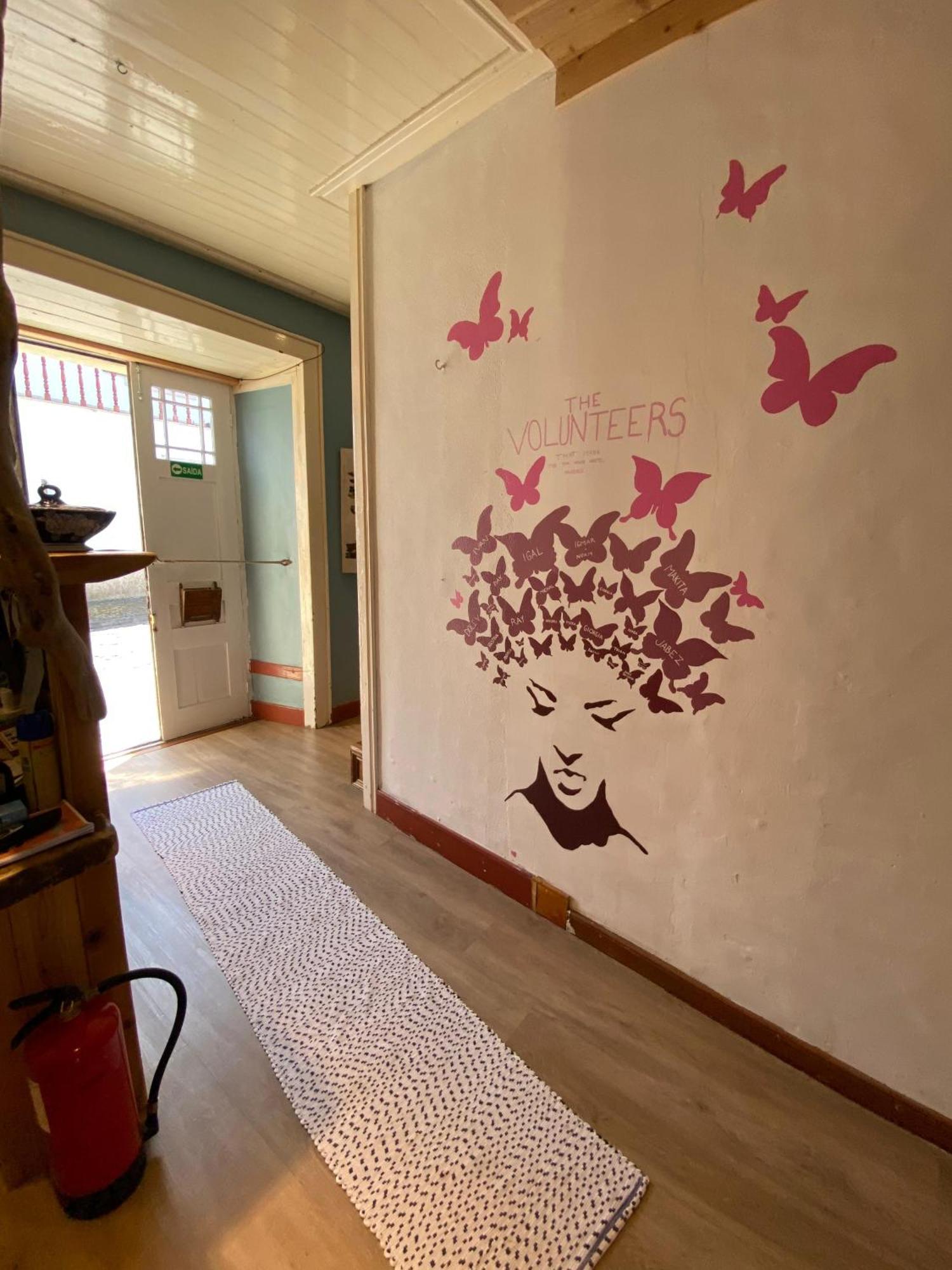 The Pink House Hostel Faja Grande Buitenkant foto